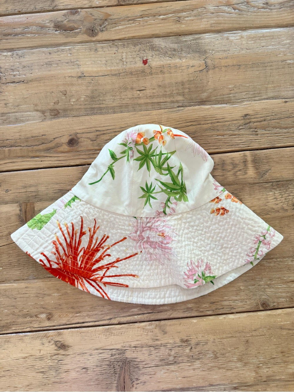 Salvatore Ferragamo | Floral Sun Hat